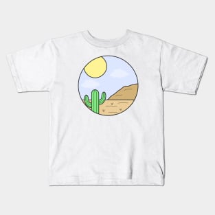 Pastel desert Kids T-Shirt